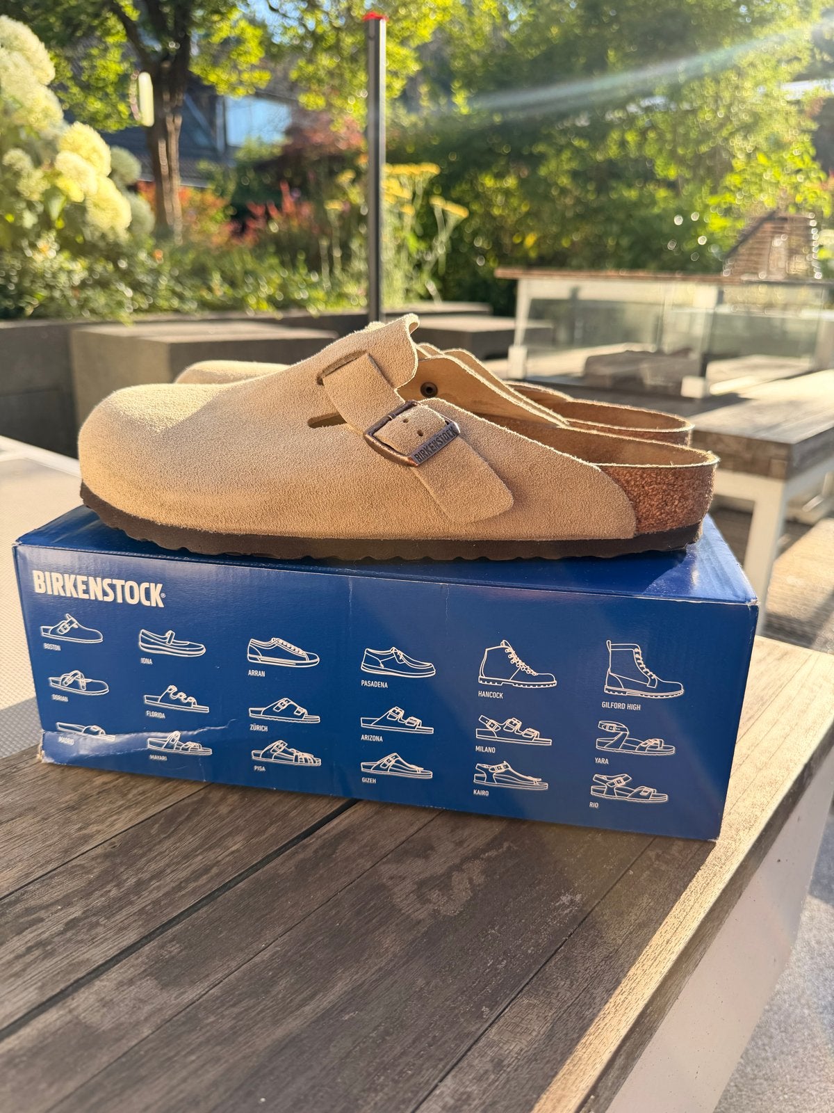 Birkenstock Boston Clogs - nieuw zonder prijskaartje, Ophalen, Overige kleuren, Overige typen, Zo goed als nieuw