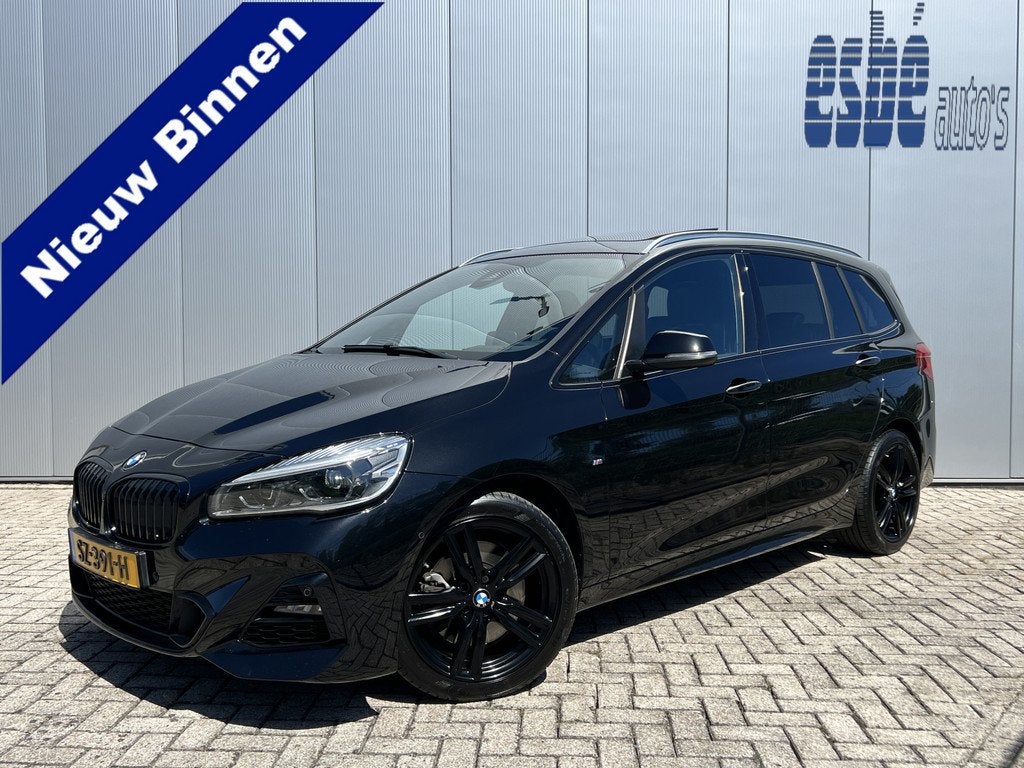 BMW 2 Serie Gran Tourer 220i Automaat 7-persoons High Execut, Auto's, BMW, 1998 cc, Gebruikt, 7 stoelen, Zwart