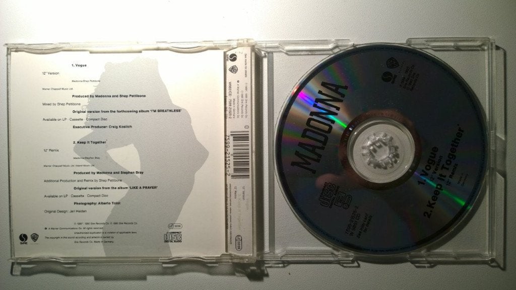 Madonna - Vogue, Ophalen of Verzenden, Zo goed als nieuw, Pop