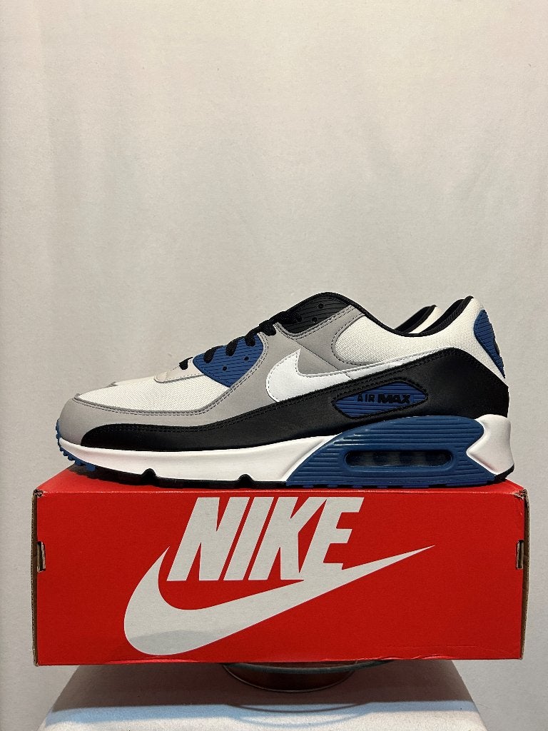 NIEUW IN DOOS! Maat 52,5 - Nike Air Max 90 Industrial Blue, Nike, Nieuw, Sneakers of Gympen, Nike