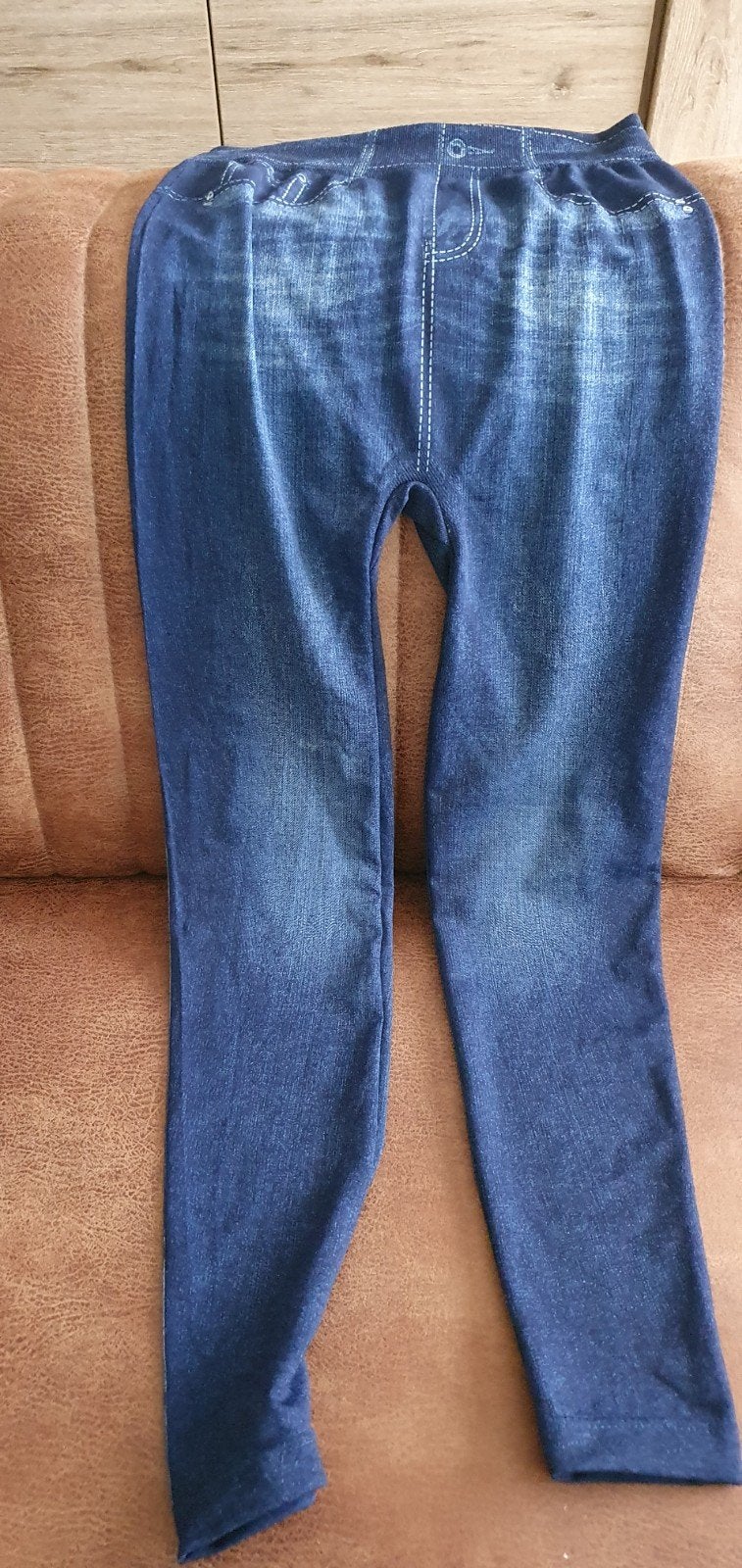 Leggings, Maat 36/38 (S), Blauw, Nieuw, Legging