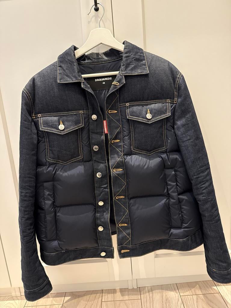 Dsquared2 winterjas maat 42 - Zo goed als nieuw, Kleding | Heren, Jassen | Winter, Ophalen, Zo goed als nieuw, Maat 48/50 (M)