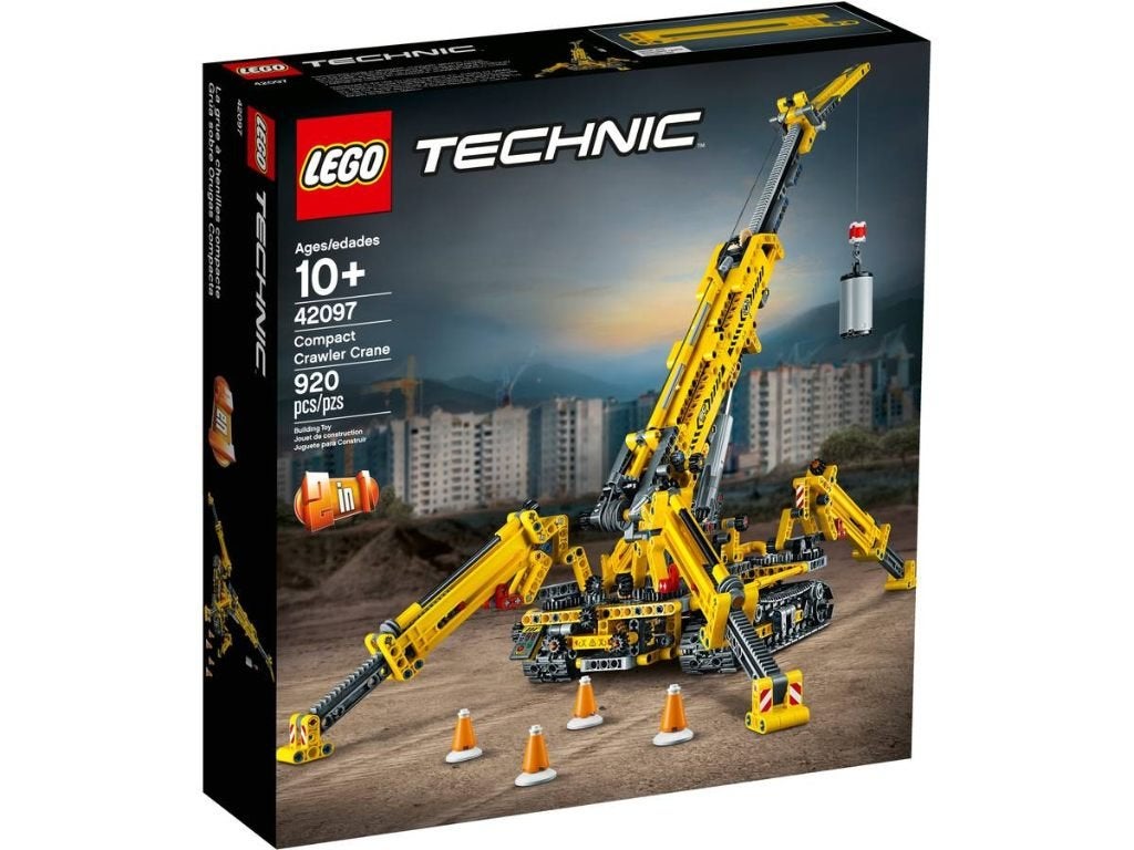 Lego Technic Compact Crawler Crane, Ophalen, Inclusief instructies, Lego, Zo goed als nieuw