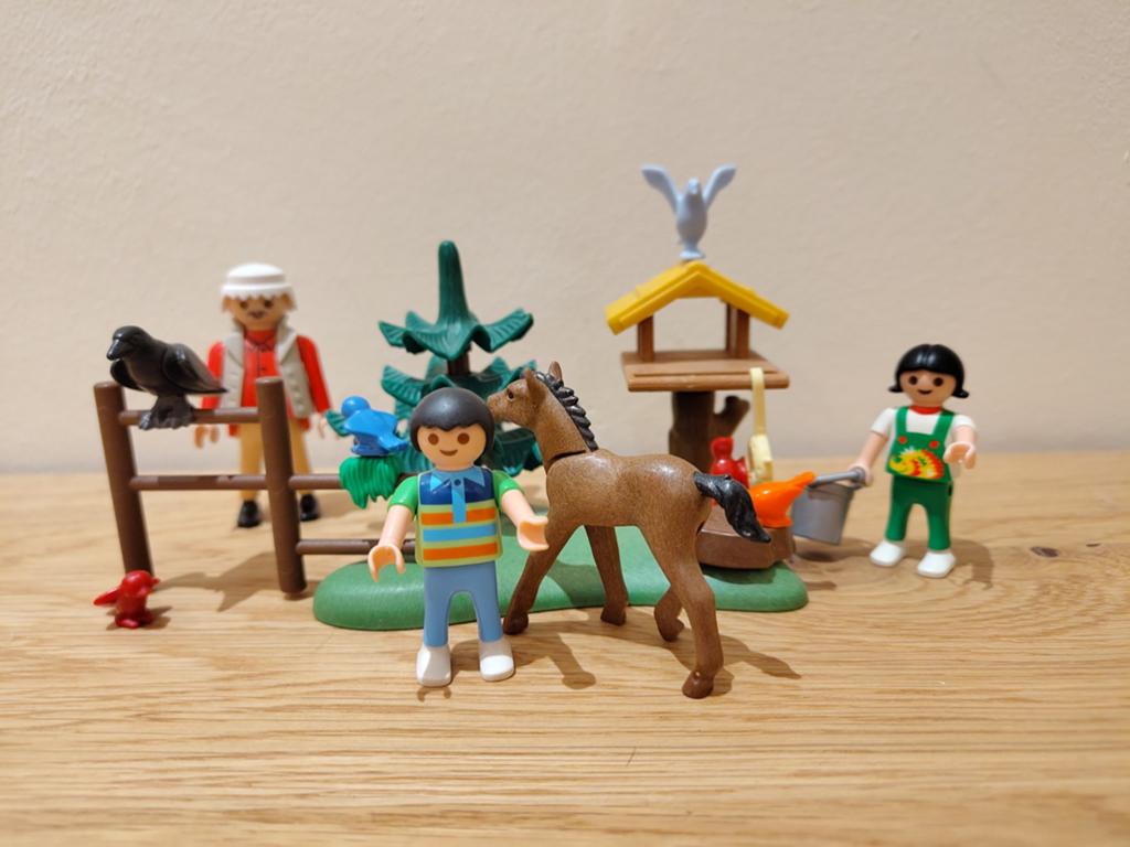 Playmobil vogelhuisje in het bos, Ophalen of Verzenden, Gebruikt