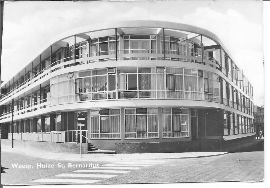 Ansichtkaart Weesp, Huize St. Bernardus, Verzamelen, Ophalen of Verzenden, 1960 tot 1980, Ongelopen, Noord-Holland