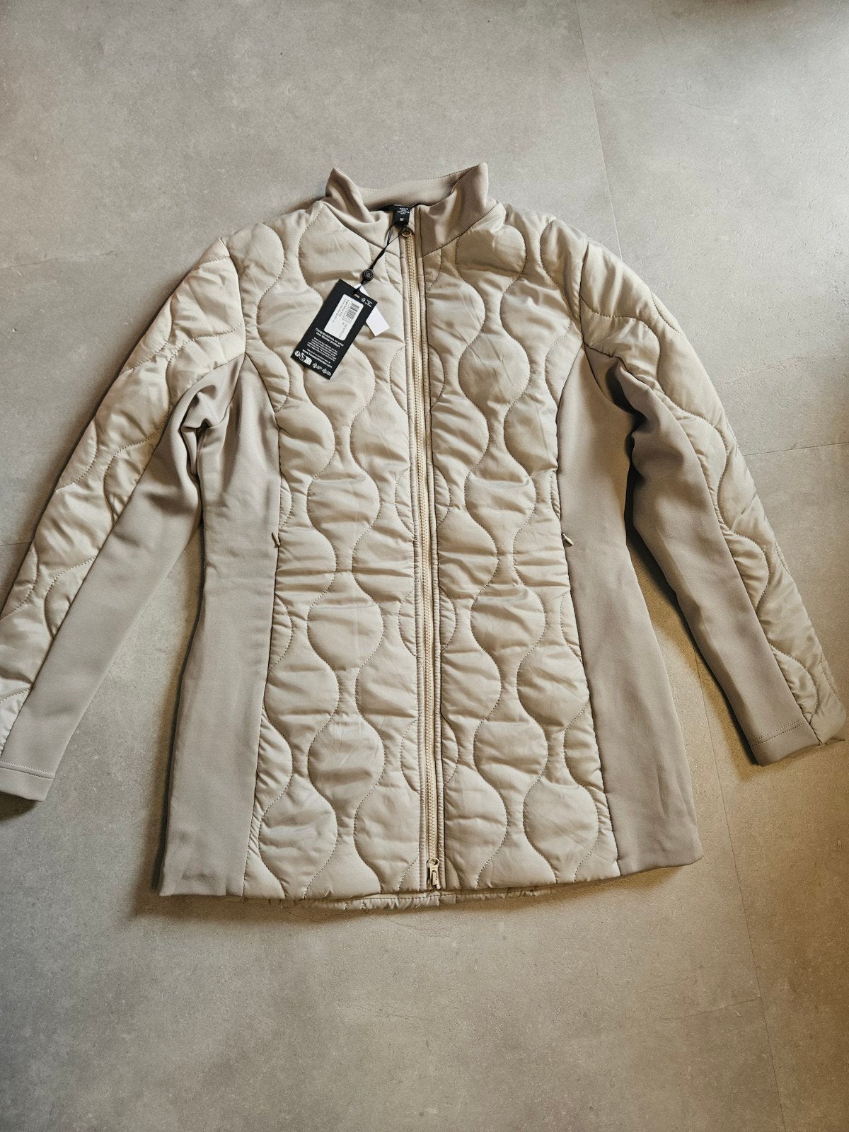 Nieuwe Montar jas maat M, Maat 38/40 (M), Montar, Beige, Nieuw