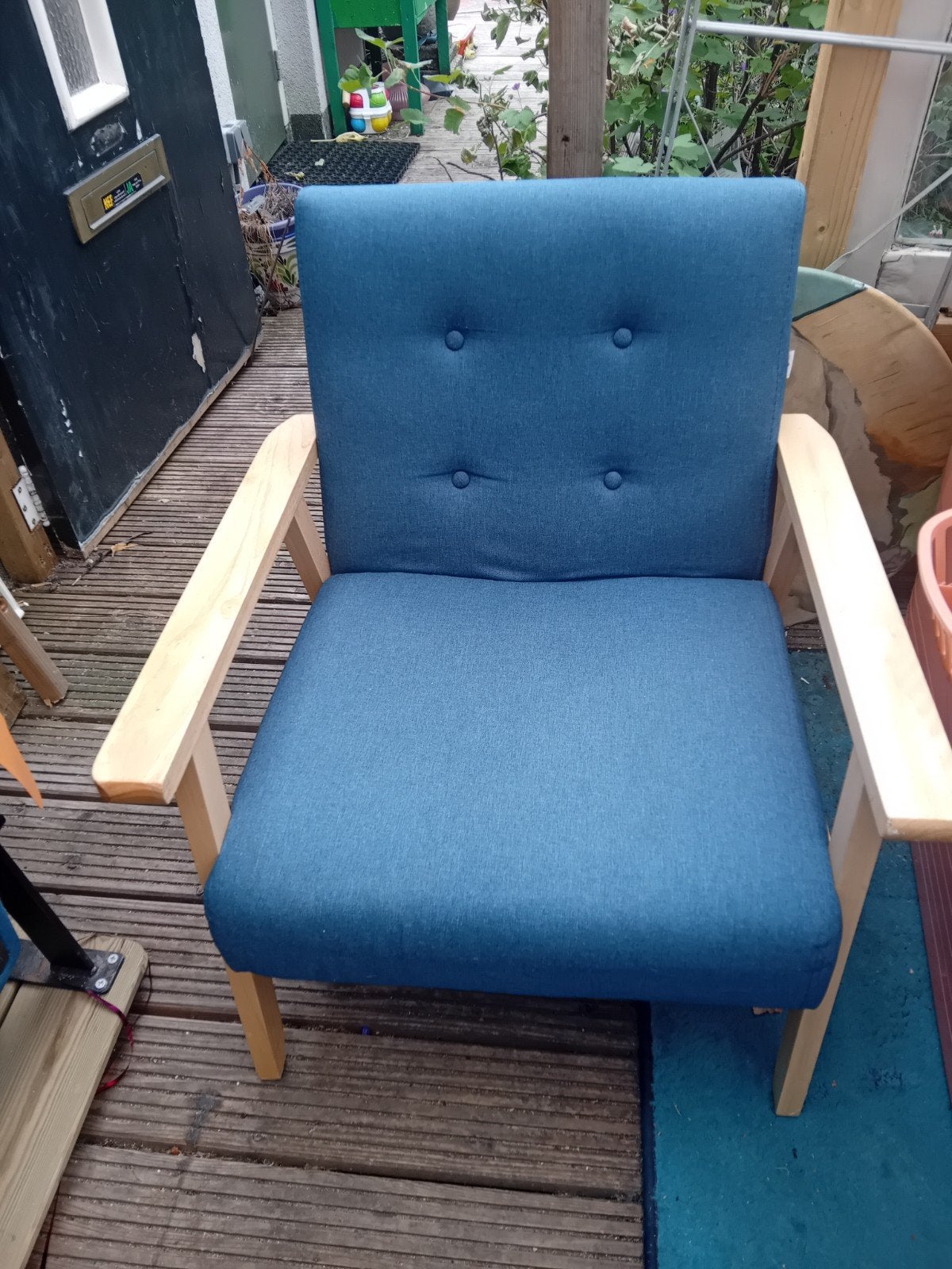 gezellige stoeltjes van vida xl, Ophalen, Blauw, Twee