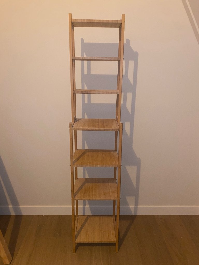Bamboe kastje, Ophalen, Zo goed als nieuw