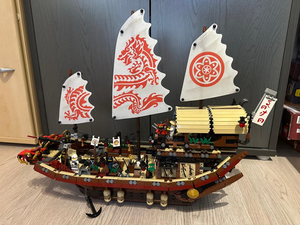 Lego Ninjago Movie Destiny’s bounty 70618, Ophalen of Verzenden, Zo goed als nieuw