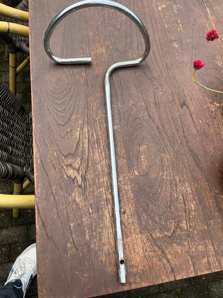 Trapauto stuur stuurpin Torck ? antiek schuurvondst, Antiek en Kunst, Ophalen of Verzenden