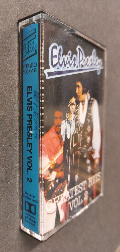 Elvis Presley CASSETTE Zwitserland Greatest Hits vol.2, Gebruikt, 1 bandje, NvT, Origineel