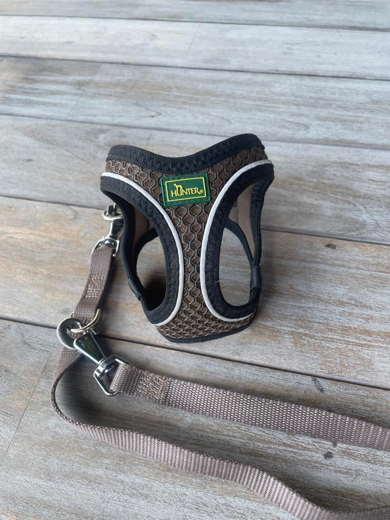 Hunter tuigje mt XXS met verstebare riem, Ophalen of Verzenden, Zo goed als nieuw, Hondenriem-accessoire