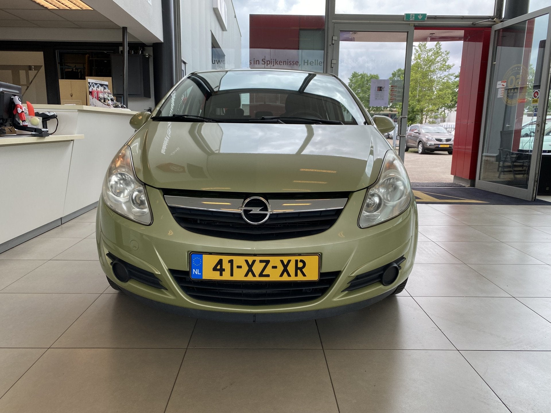 Opel Corsa 1.2-16V Enjoy,2E Eigenaar,100% Onderhouden,Lage K, Auto's, Stof, Gebruikt, 4 cilinders, 82 pk