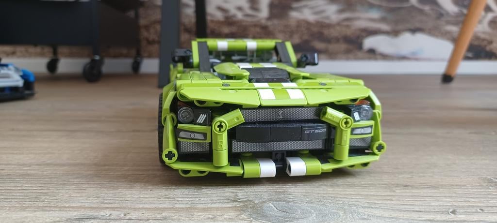 Lego technic ford Mustang shelby GT500 42138 (met boekje), Lego, Ophalen of Verzenden, Zo goed als nieuw, Compleet