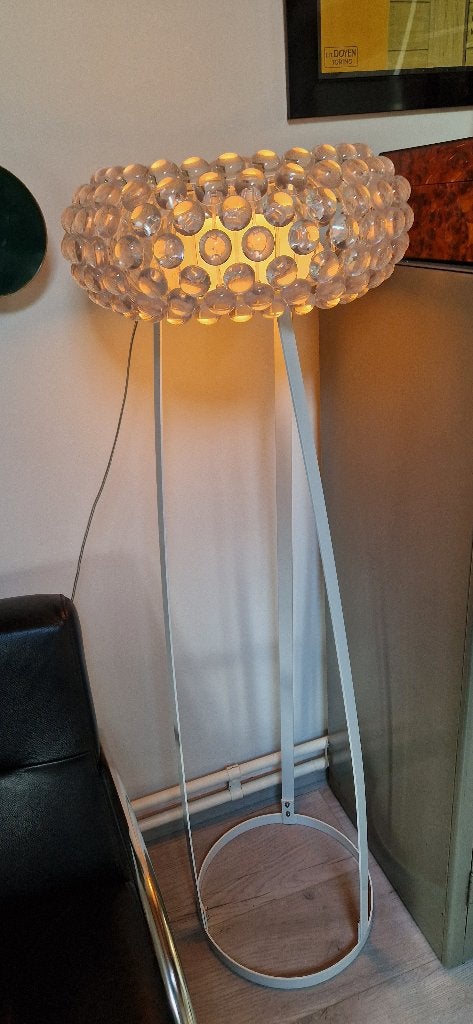 Design lamp jaren 80, Ophalen, Overige fittingen, Zo goed als nieuw, Glas