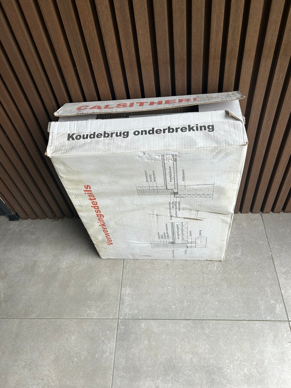 Calsitherm koudebrug 625x100x50, Ophalen, Nieuw