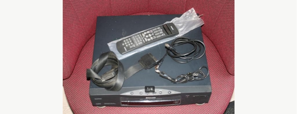 Philips VR 647 Hifi stereo video recorder compleet,, Ophalen, Gebruikt, VHS-speler of -recorder