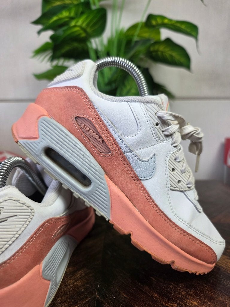 Nike Air Max 90 GS Salmon maat 37,5, Wit, Nike, Ophalen of Verzenden, Nike