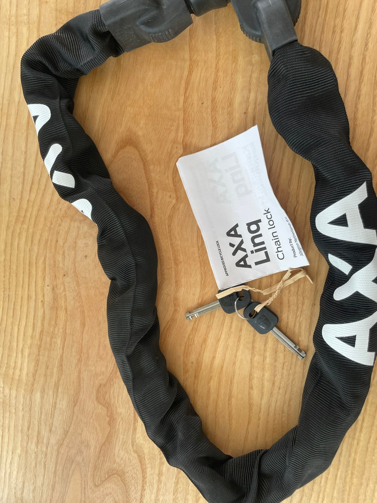 Axa linq ketting slot, Ophalen of Verzenden, Nieuw, Kettingslot
