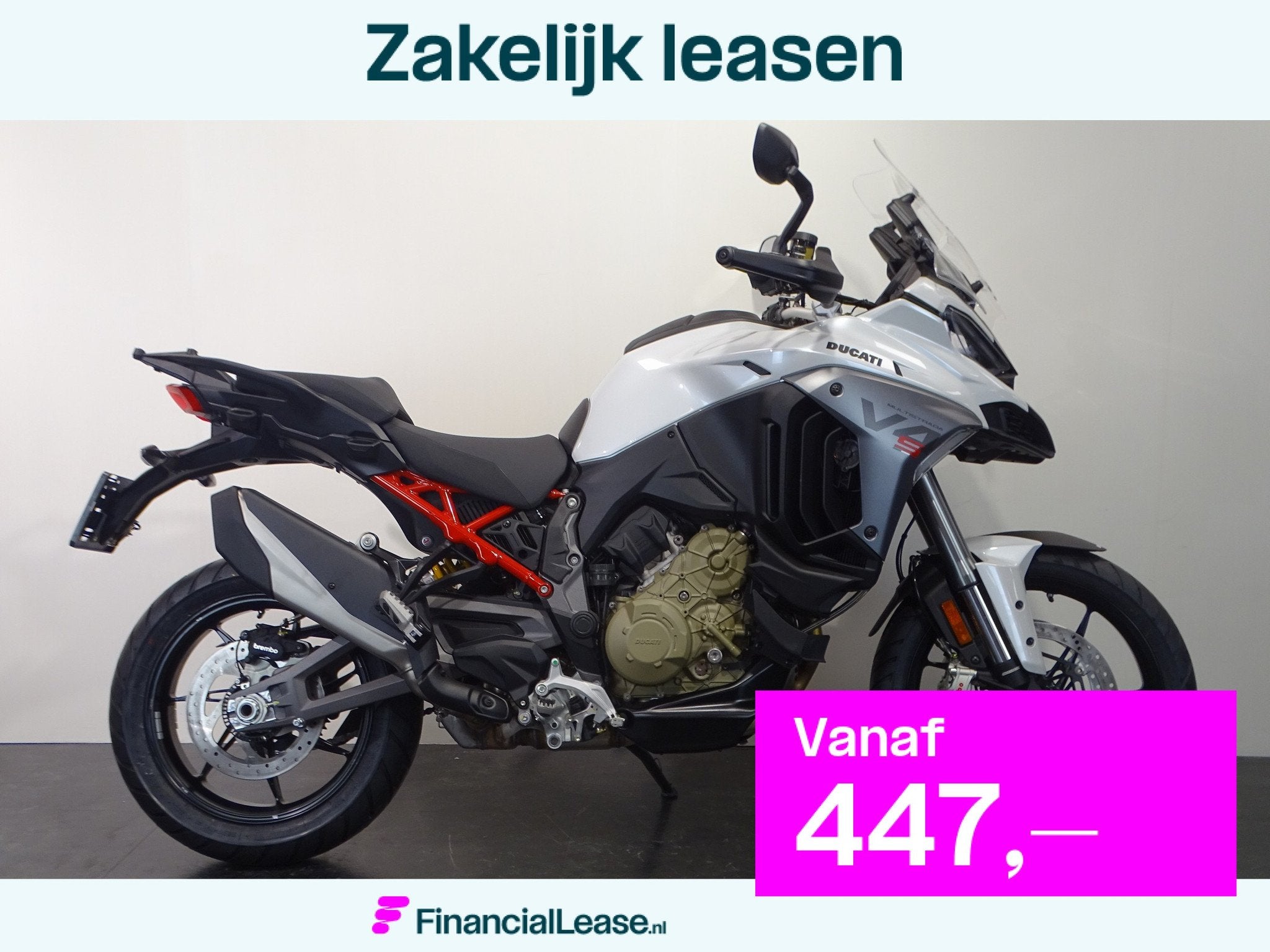 Ducati Multistrada V4 S RADAR FORGED WHEELS, Bedrijf, Meer dan 35 kW, Toermotor