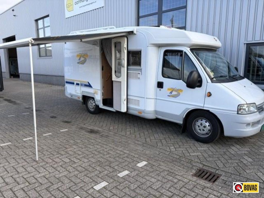 Bürstner Harmony 590 2.8 - AIRCO + SCHOTEL, Standaard zit, Ringverwarming, Luifel, Fiat
