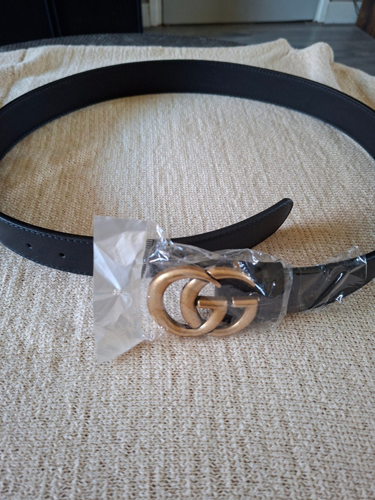 gucci riem zwart nieuw 115 cm, Kleding | Dames, 100 cm of meer, Zwart, Nieuw, Tailleriem