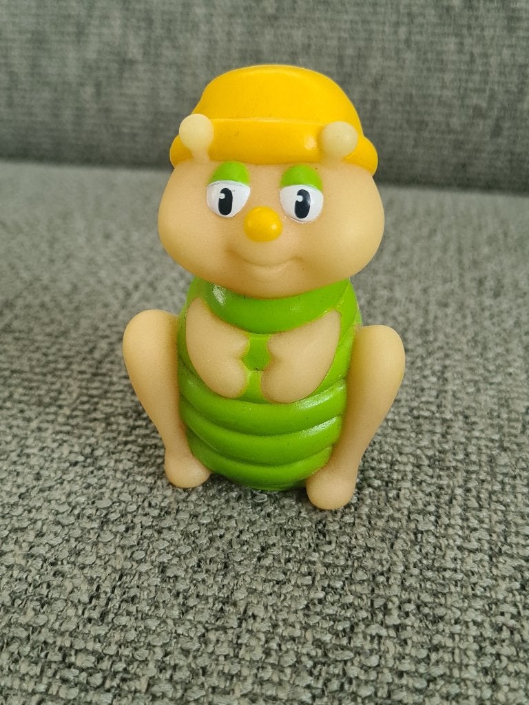 Glo friends worm glow in the dark vintage poppetje playskool, Ophalen of Verzenden, Zo goed als nieuw, Playskool, Nvt