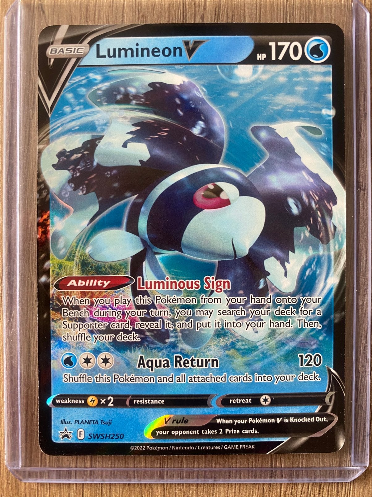 Lumineon V Promo Card, Ophalen of Verzenden, Zo goed als nieuw, Losse kaart