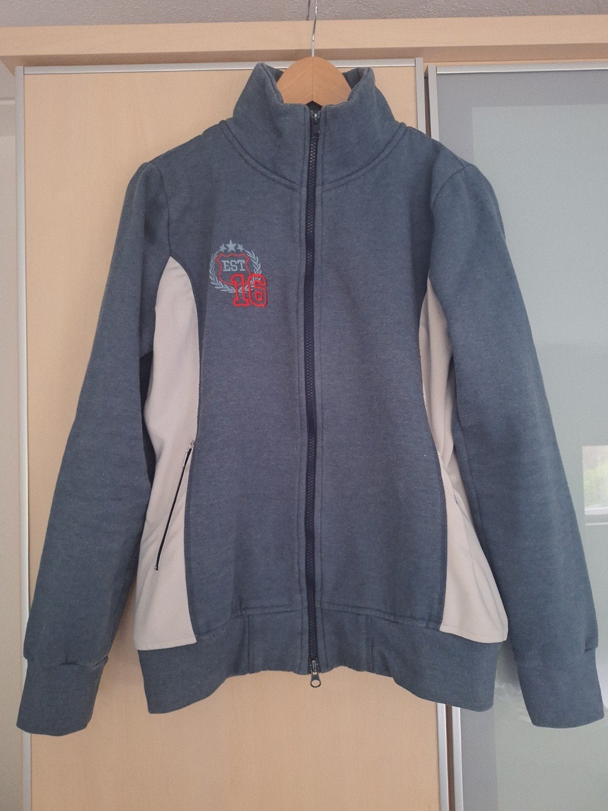 Vest Equestrian Society, Blauw, L, Ritssluiting, Dressuur