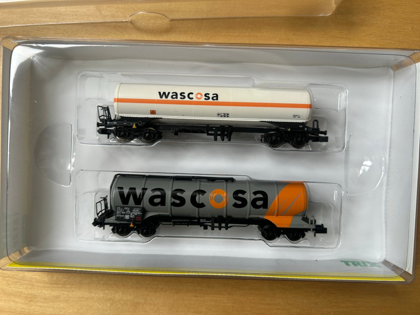 N minitrix ketel wagon set, Hobby en Vrije tijd, Gelijkstroom, Trix, Wagon, Ophalen of Verzenden