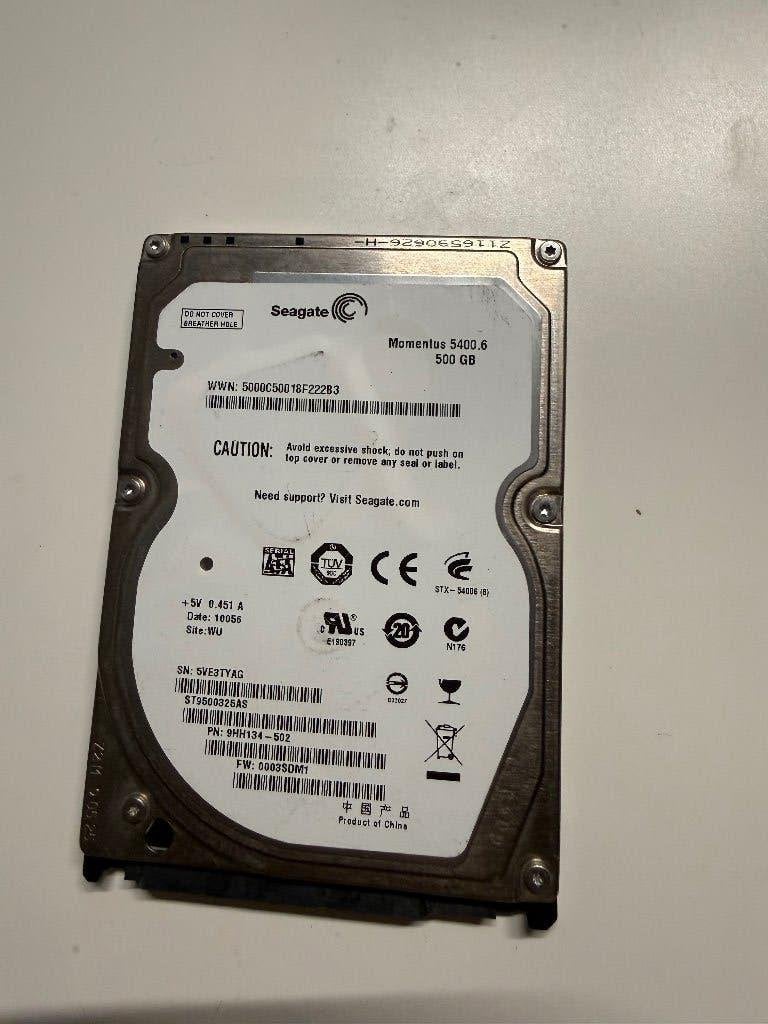 Seagate Momentus, Intern, Ophalen of Verzenden, Zo goed als nieuw, Seagate
