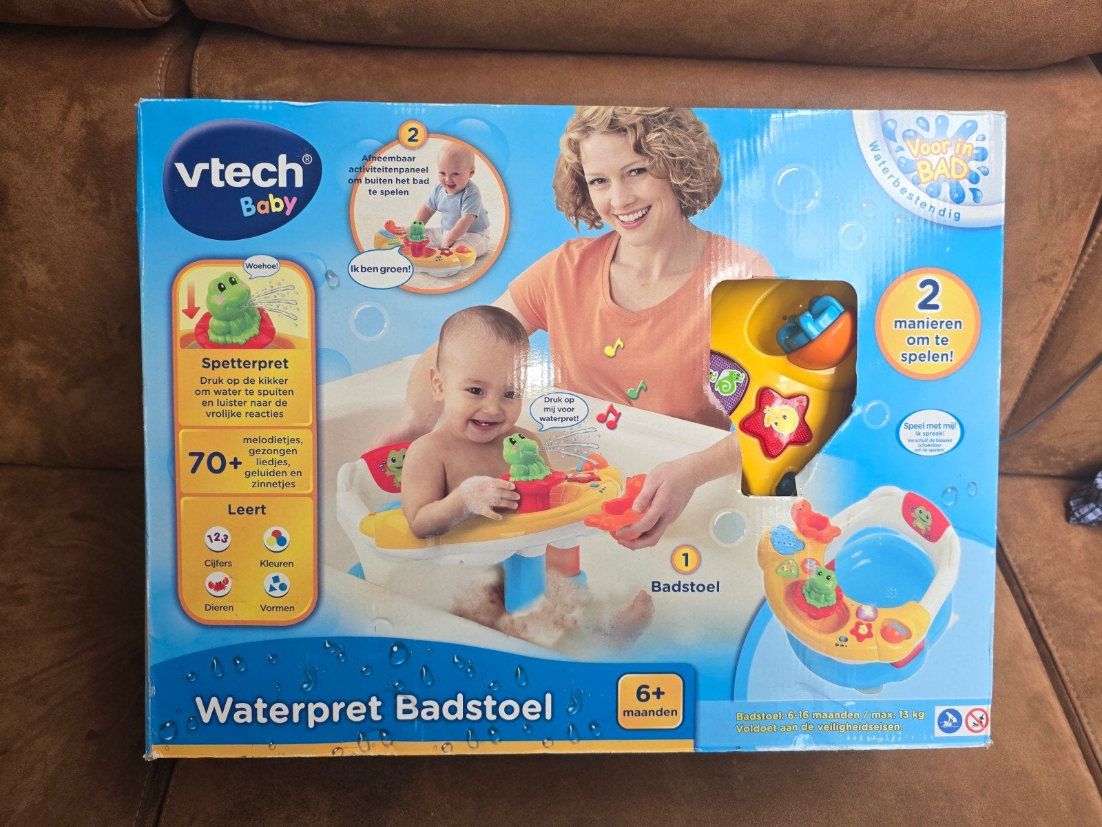 VTech Baby Waterpret Badstoel - Nieuw in verpakking, Ophalen of Verzenden, Nieuw, Overige typen, Met geluid