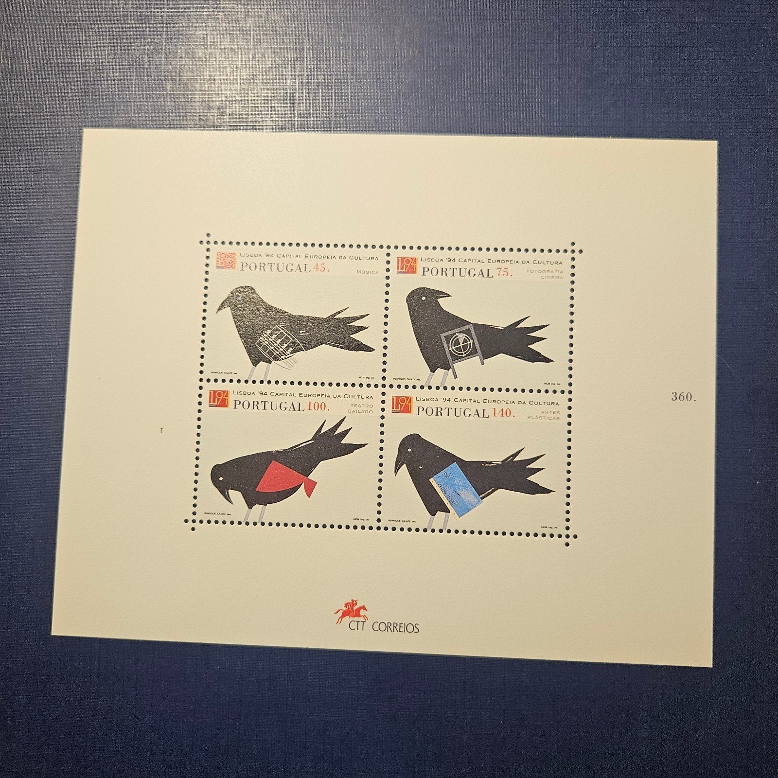 Portugal blok nr 100 pf, Ophalen of Verzenden, Portugal, Postfris