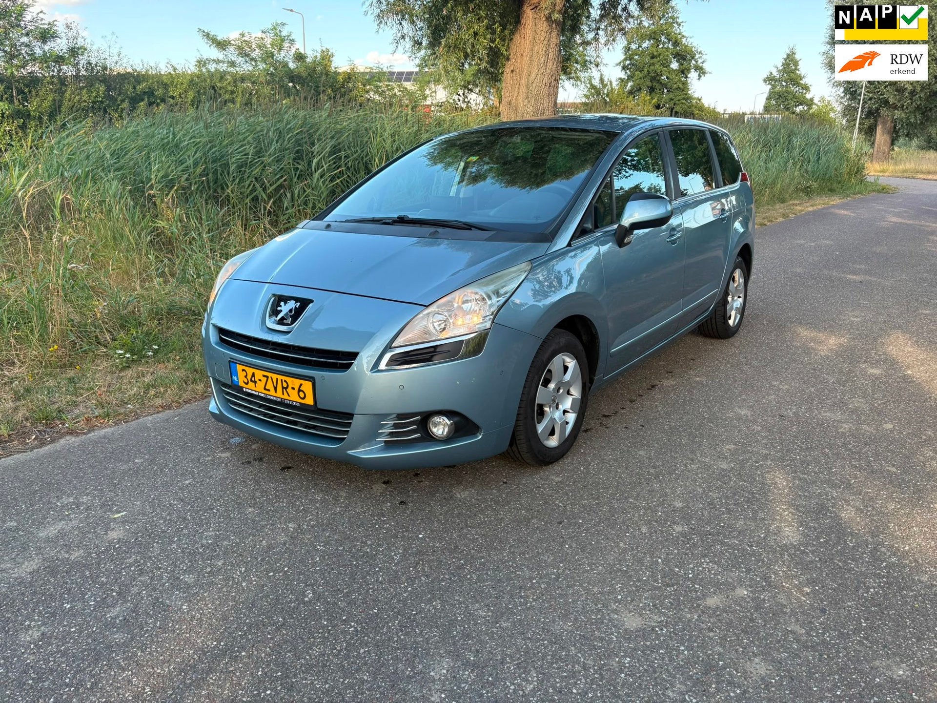 Peugeot 5008 1.6 VTi Blue Lease 5p. Airco Cruise Navi Trekha, Voorwielaandrijving, Euro 5, Gebruikt, 4 cilinders