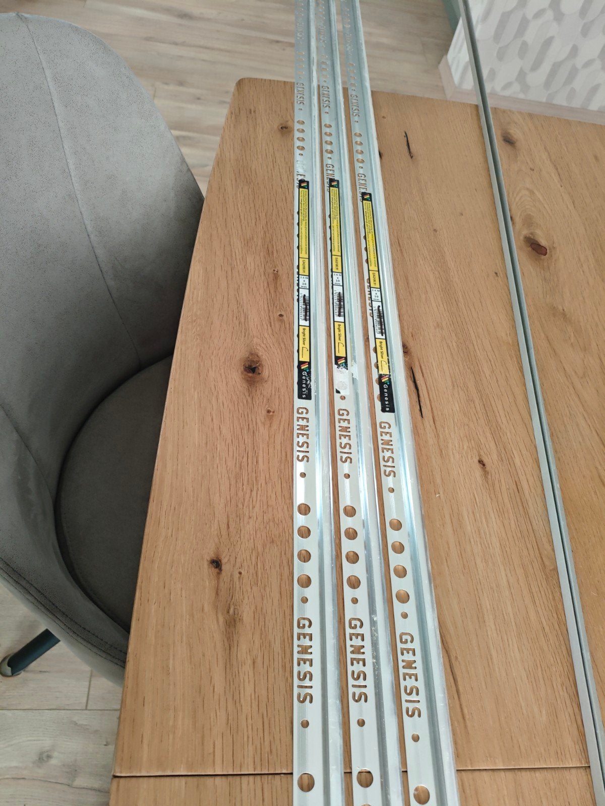 Genesis tegelprofielen 2.6M x 10mm, Ophalen, Overige typen, Nieuw, Minder dan 20 cm