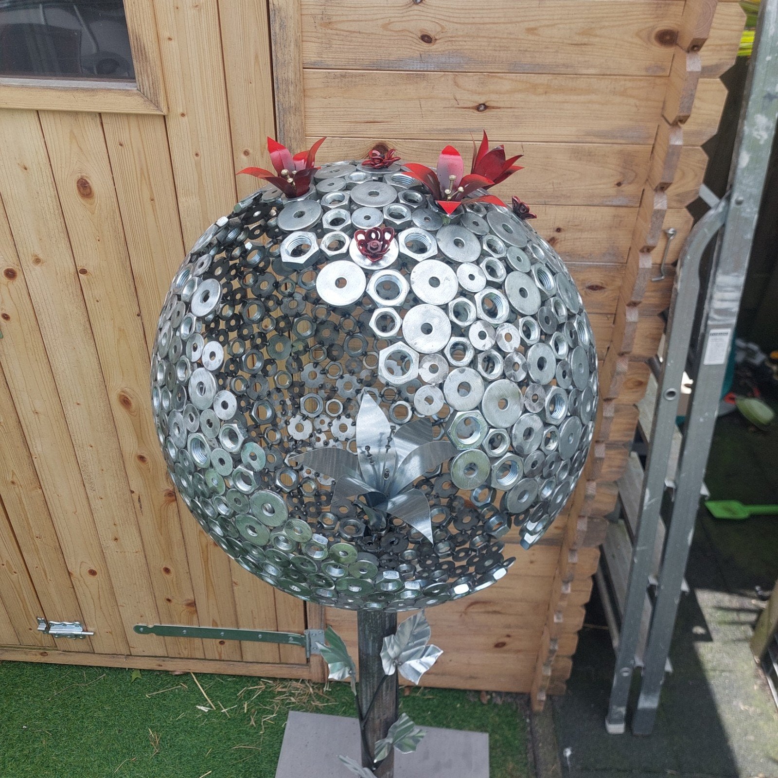 Unieke kunst voor in de tuin van craft4all, Tuin en Terras, Tuinbeelden, Ophalen of Verzenden