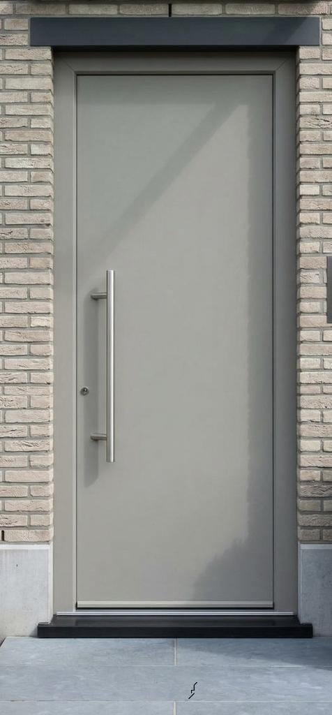 Aluminium huisdeur (nieuw), Ophalen, 80 tot 100 cm, 215 cm of meer, Nieuw