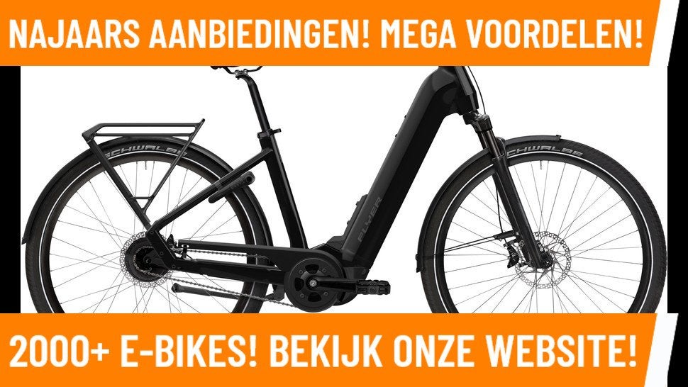 Flyer Upstreet 5.40 ebike met midden motor 5500 nu 2599,-, Nieuw, 50 km per accu of meer, Overige merken