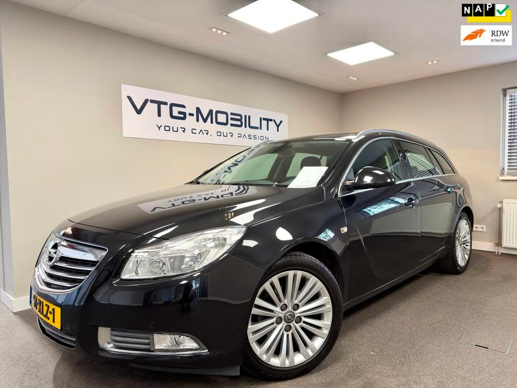 Opel Insignia Sports Tourer 1.4 Turbo EcoFLEX Edition Navi|P, Euro 5, Stof, Gebruikt, Zwart