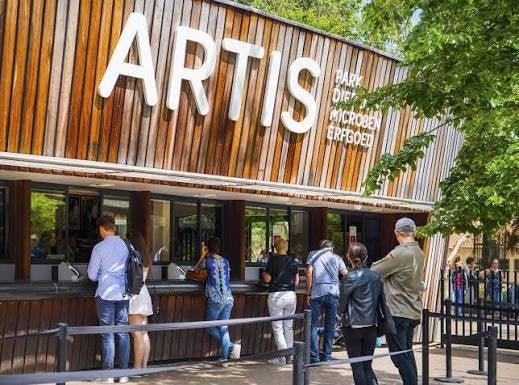 Artis entree 4x, Drie personen of meer, Ticket of Toegangskaart