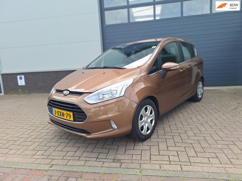 Ford B-Max | 1.0 EcoBoost Titanium | Airco | Keyless start |, Auto's, Ford, Euro 5, 101 pk, Gebruikt, 750 kg