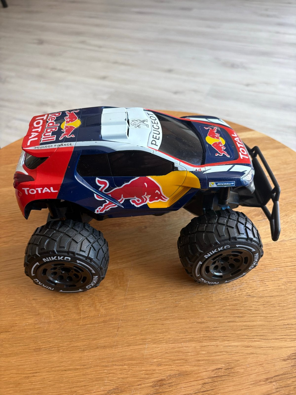Nikko Red Bull Peugeot RC Auto Offroad, Gebruikt, RTR (Ready to Run), Overige schalen, Ophalen