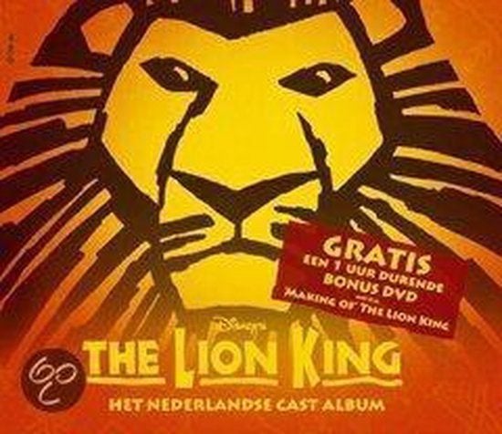 The Lion King-Orig. NL cast album/soundtr (2005) DVD+CD Nwst, Musical, Ophalen of Verzenden, Zo goed als nieuw, Soundtrack