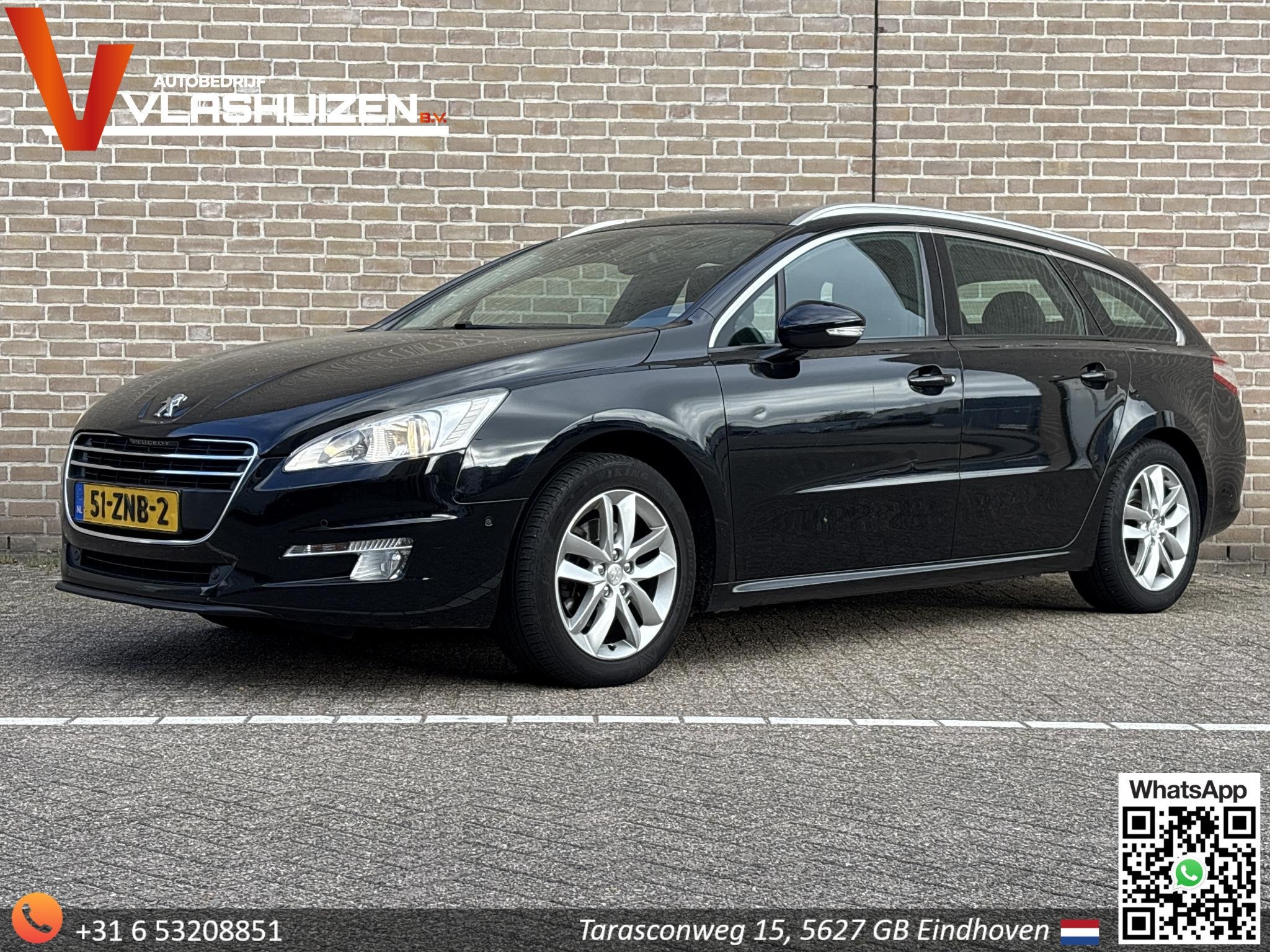 Peugeot 508 SW 1.6 THP Blue Lease Executive | Pano | Navi |, Auto's, Voorwielaandrijving, Gebruikt, Zwart, Zwart