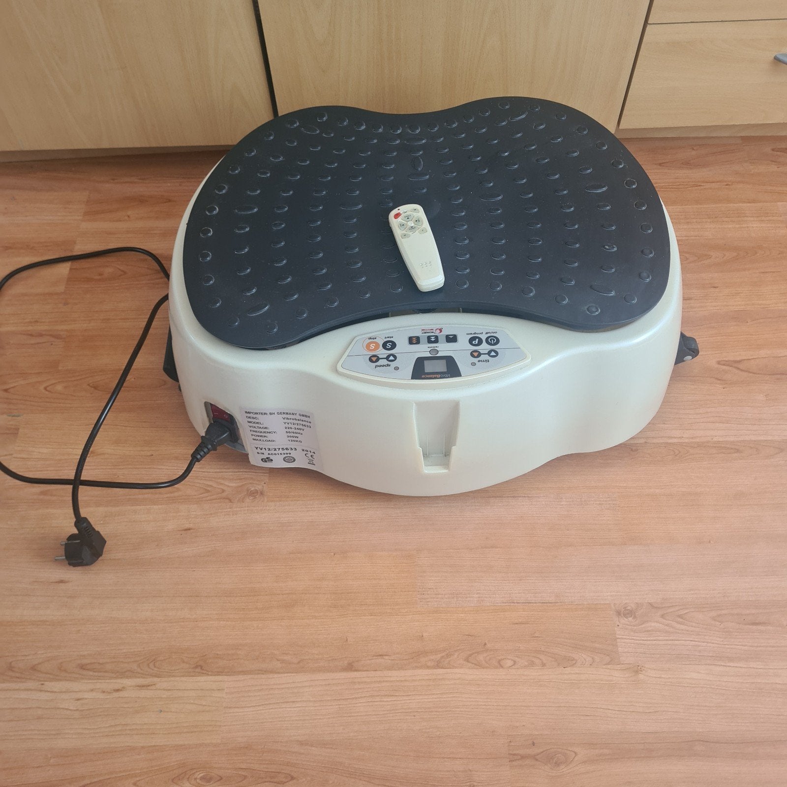 Schmidt Sportsworld VibroBalance Trilplaat met Afstandsbed, Sport en Fitness, Fitnessmaterialen, Ophalen, Gebruikt, Benen, Overige typen