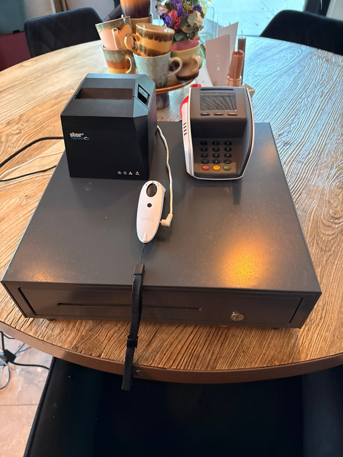 Kassa-set: Star printer, lade, scanner + pin, Ophalen of Verzenden