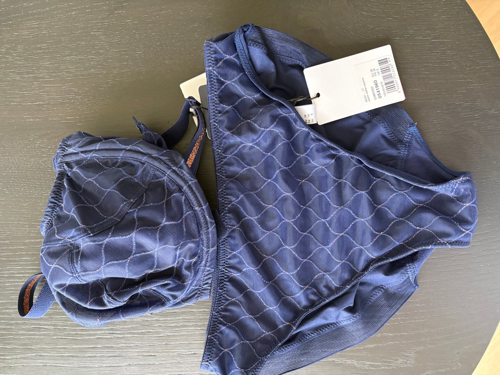 Mooi donkerblauw lingeriesetje van Prima Donna, Ophalen of Verzenden, Blauw, Setje