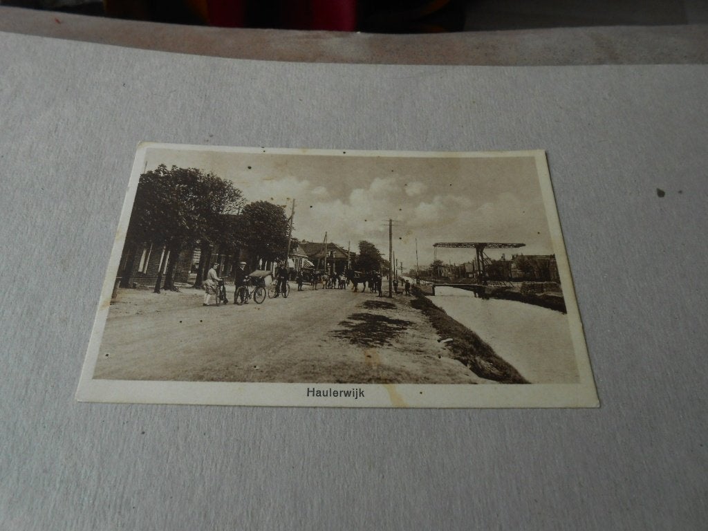 HAULERWIJK, Ophalen of Verzenden, 1920 tot 1940, Gelopen, Friesland