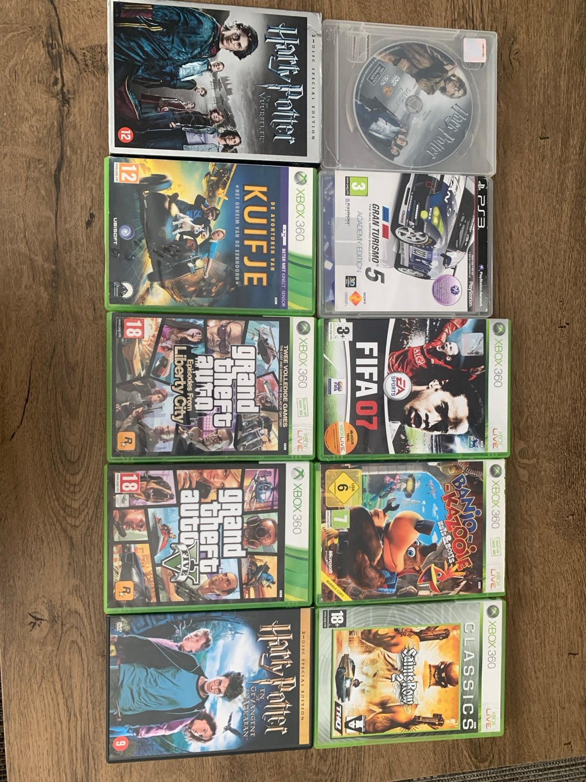 Diverse Xbox 360 en PS3 Games - Harry Potter, GTA, FIFA, Spelcomputers en Games, Games | Pc, Online, Gebruikt, Vanaf 18 jaar, Overige genres