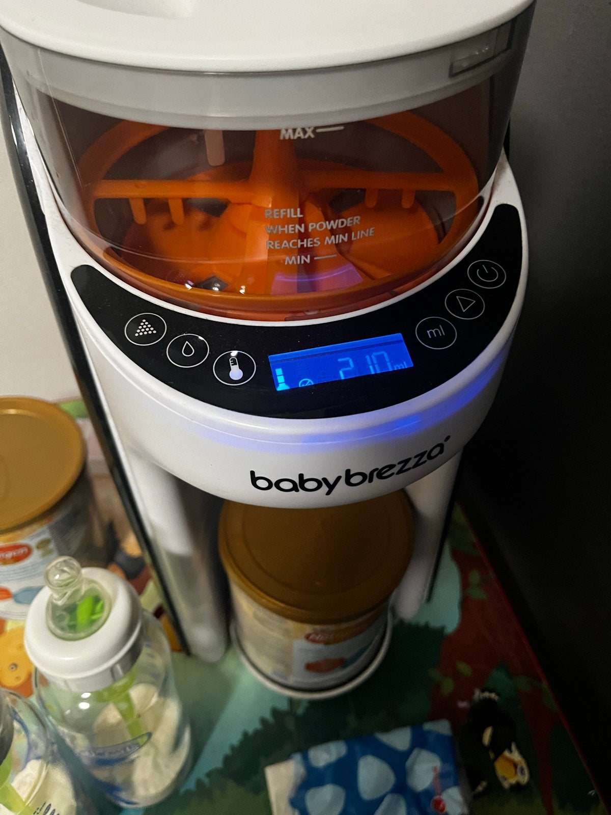 Baby Brezza Formula Pro Advanced Flessenmaker, Kinderen en Baby's, Automatisch, Ophalen of Verzenden, Zo goed als nieuw, Flessenmaker